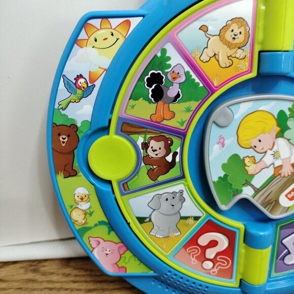 Fisher-Price Little People World of Animals See N' Say Excellent Condition. 9"X9 - Picture 4 of 6